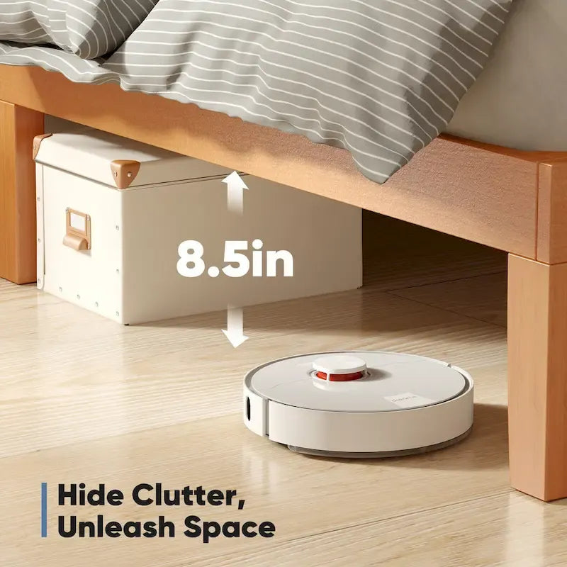 Lit plateforme Queen Size en bois massif, capacité de 450 kg, rangement sous le lit (sans tête de lit)
