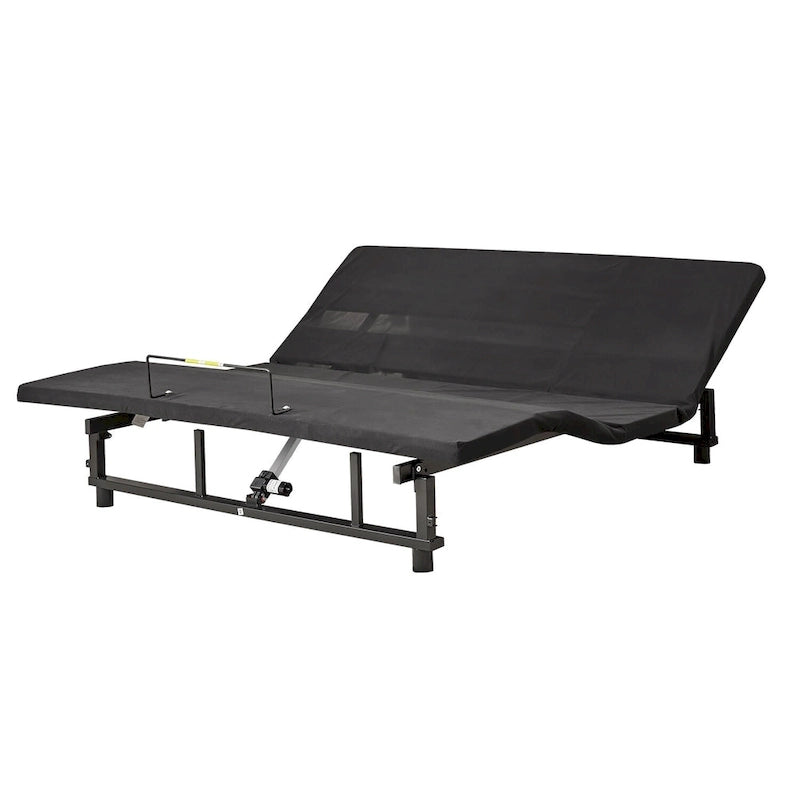Cadre de lit ajustable Queen avec inclinaison tête et pieds, télécommande sans fil, gravité zéro