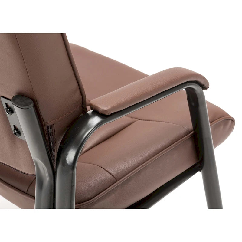 Fauteuil de bureau de direction en cuir de qualité supérieure