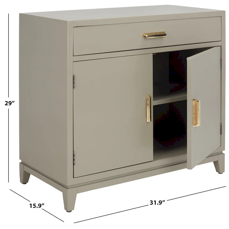 SAFAVIEH Arta 2-Door 1-Drawer Chest
