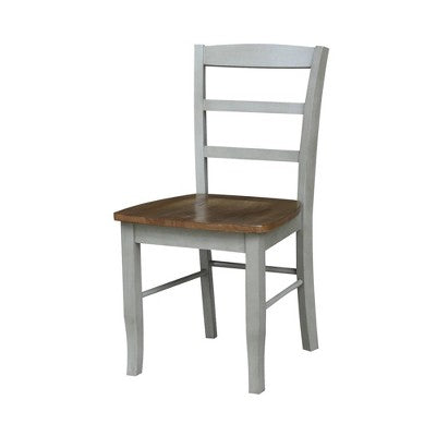 42 Albion Drop Leaf Dining Table with 4 Madrid Ladderback Chairs - International Concepts