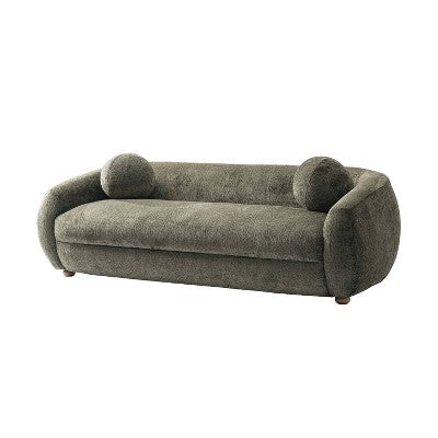 Manhattan Comfort 3pc Tribeca Chenille Upholstered 85.8 Sofa and 2 Accent Chairs