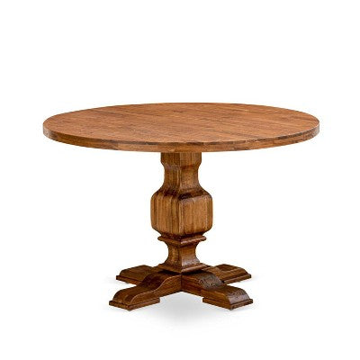 HomeStock 3-Piece Sand Blasted Black Finish Solid Wood Top Dining Table with 2 Chairs
