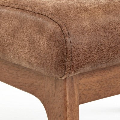 2pc Bianca Mid-Century Modern Armchair and Ottoman Set - Buylateral