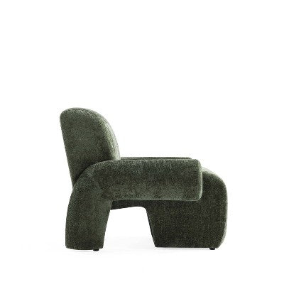 Manhattan Comfort 3pc Verandah Chenille Upholstered 112 Sofa and 2 Accent Chairs