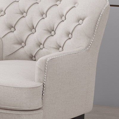Correia Contemporary Chair and Ottoman Set - Christopher Knight Home
