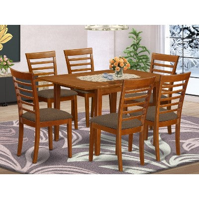 Dinette Set - Small Kitchen Table with 4 Chairs - Cottage Style Dining Room Set