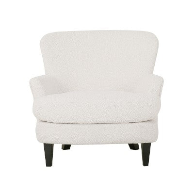 Christopher Knight Home Gerald Contemporary Boucle Upholstered Club Chair and Ottoman Set