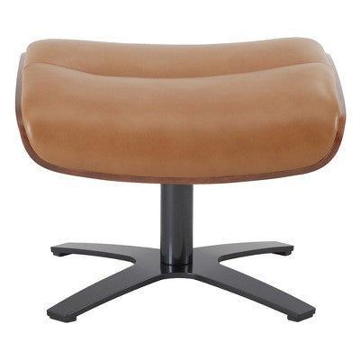 Spruce&Spring Swivel Recliner Chair Set Accent Chair with Ottoman and Adjustable Headrest
