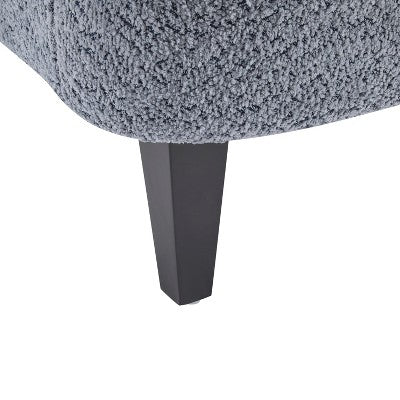 Christopher Knight Home Gerald Contemporary Boucle Upholstered Club Chair and Ottoman Set