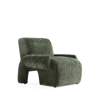Manhattan Comfort 3pc Verandah Chenille Upholstered Sofa and Accent Chair Set