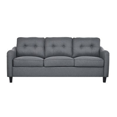 GDFStudio McLarnan Contemporary 3 Piece Fabric Tufted Sofa Set
