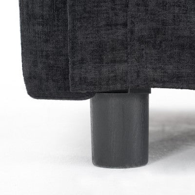 GDFStudio Lewis 39.4 Modern Chenille Upholstered Accent Chair with Ottoman