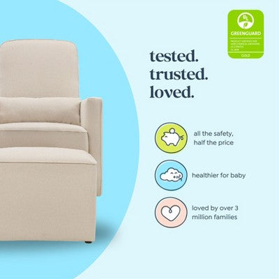 daVinci Olive Glider and Ottoman