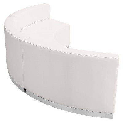 Emma and Oliver Leather Reception Configuration, 3 Pieces