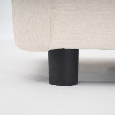 GDFStudio Lewis 39.4 Modern Chenille Upholstered Accent Chair with Ottoman