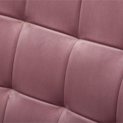 GDFStudio Valda Contemporary Velvet Tufted Accent Chair and Ottoman Set with Wingback