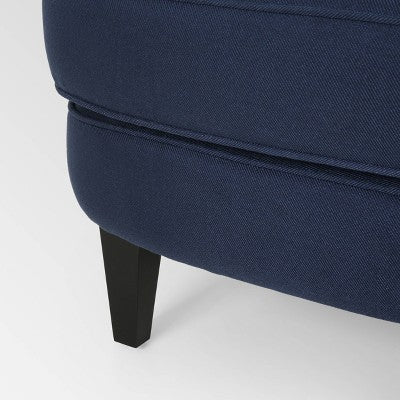 Correia Contemporary Chair and Ottoman Set - Christopher Knight Home