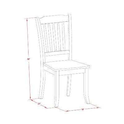 Rectangular Dining Set with 4 Chairs and Bench - 6 Piece Kitchen Table Set