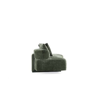 Manhattan Comfort 2pc Verandah Chenille Upholstered 112 Sofa and 90.6 Sofa Set