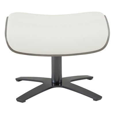 Spruce&Spring Swivel Recliner Chair Set Accent Chair with Ottoman and Adjustable Headrest