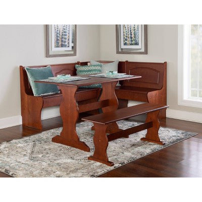 Chelsea Nook Dining Table Set - Linon