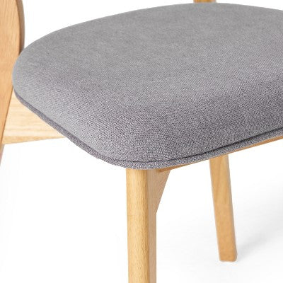 Christopher Knight Home Chazz Mid-Century Modern Fabric Upholstered 7 Piece Dining Set