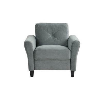 GDFStudio Klee Modern 6-Seater Velvet Upholstered Seating Set with Thick Cushions