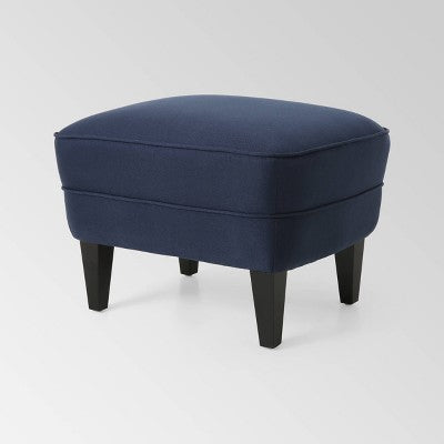 Correia Contemporary Chair and Ottoman Set - Christopher Knight Home