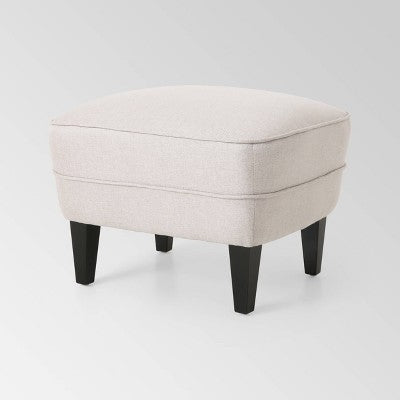 Correia Contemporary Chair and Ottoman Set - Christopher Knight Home