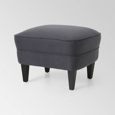 Correia Contemporary Chair and Ottoman Set - Christopher Knight Home