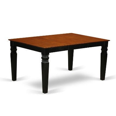 Retro Dinette Table Set - Kitchen Table and Chairs - 7 Piece Dining Set
