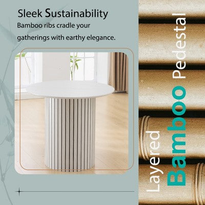 5 PCS Dining Set for 4, Modern Dining Table Set with 4 Upholstered Dining Chairs, Turquoise & Beige & White - ModernLuxe