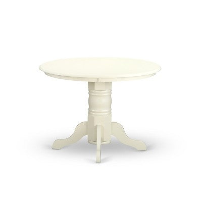 HomeStock Belmont 5-Piece Kitchen Table Set, White