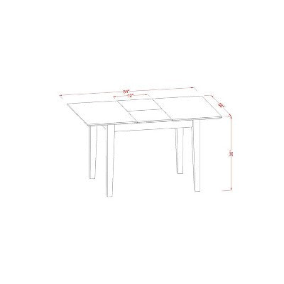 Dinette Set - Kitchen Table & Chairs - Small Dining Room Furniture - Modern Design