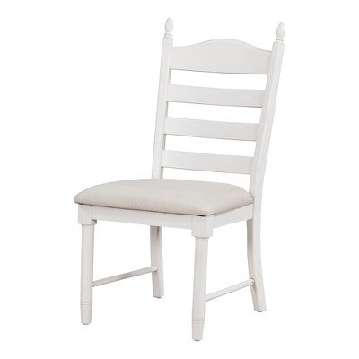 5-Piece Vintage Wood Extendable Dining Table Sets with 4 Upholstered Dining Chairs - ModernLuxe