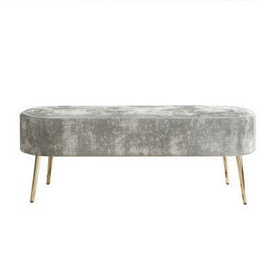 ChaletPosh Velvet Sofa with Bench And Coffee Table