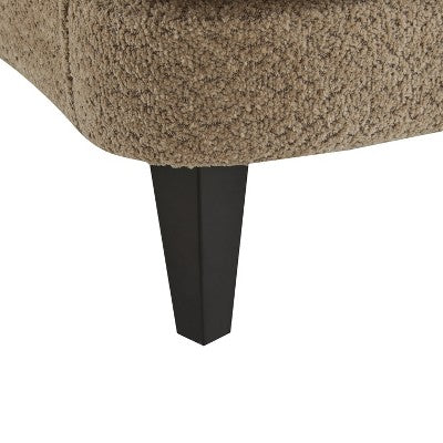 Christopher Knight Home Gerald Contemporary Boucle Upholstered Club Chair and Ottoman Set