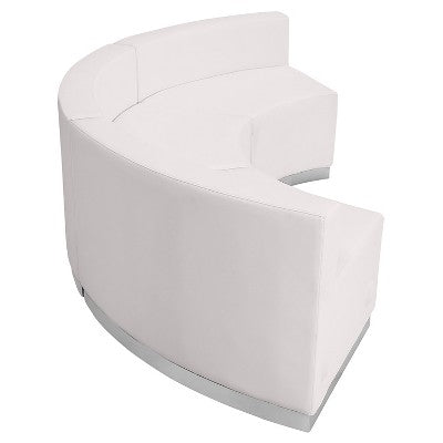 Emma and Oliver Leather Reception Configuration, 3 Pieces
