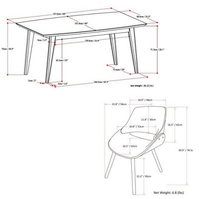 7pc Malone V Dining Set - WyndenHall