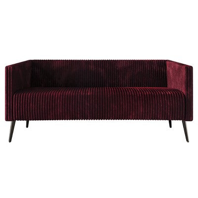 ChaletPosh Velvet Set Of 2 Sofa Set