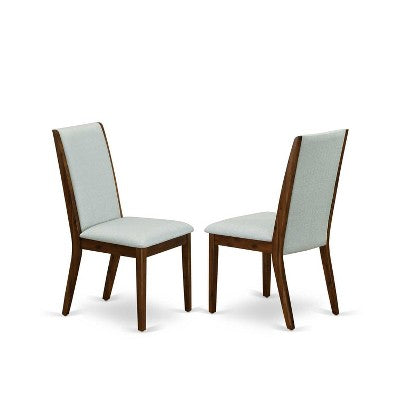 5-Piece Multi-Color Solid Wood Top - Rectangular Dining Room Set - Seats 4