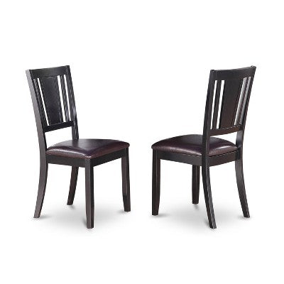 HomeStock Belmont Kitchen Nook Dining Set - Dining Table And Kitchen Chairs, Black