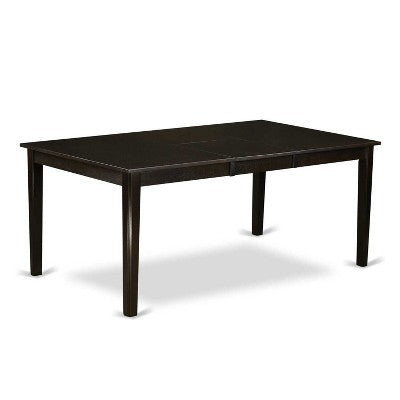 Modern Dining Set - Table with Leaf & 6 Chairs - Kitchen Dining Room Furniture