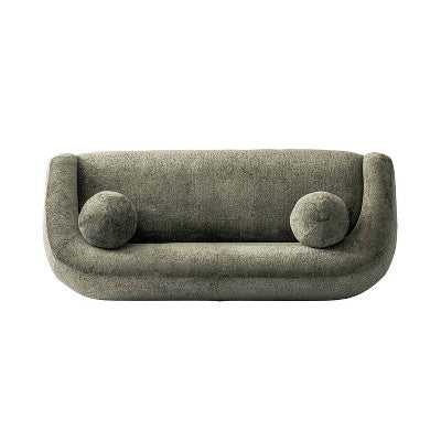Manhattan Comfort 3pc Tribeca Chenille Upholstered 85.8 Sofa and 2 Accent Chairs