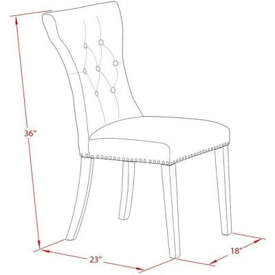 HomeStock Oval Table Linen Fabric Chairs Dinette Set