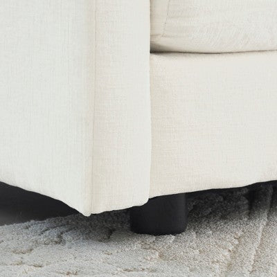 GDFStudio Kelsen Mid-century Modern 3 Piece Chenille Upholstered Sofa Set with Pillows