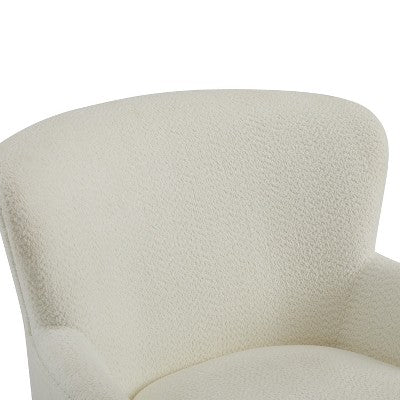 Christopher Knight Home Gerald Contemporary Boucle Upholstered Club Chair and Ottoman Set