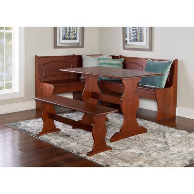 Chelsea Nook Dining Table Set - Linon