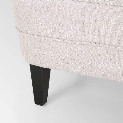Correia Contemporary Chair and Ottoman Set - Christopher Knight Home